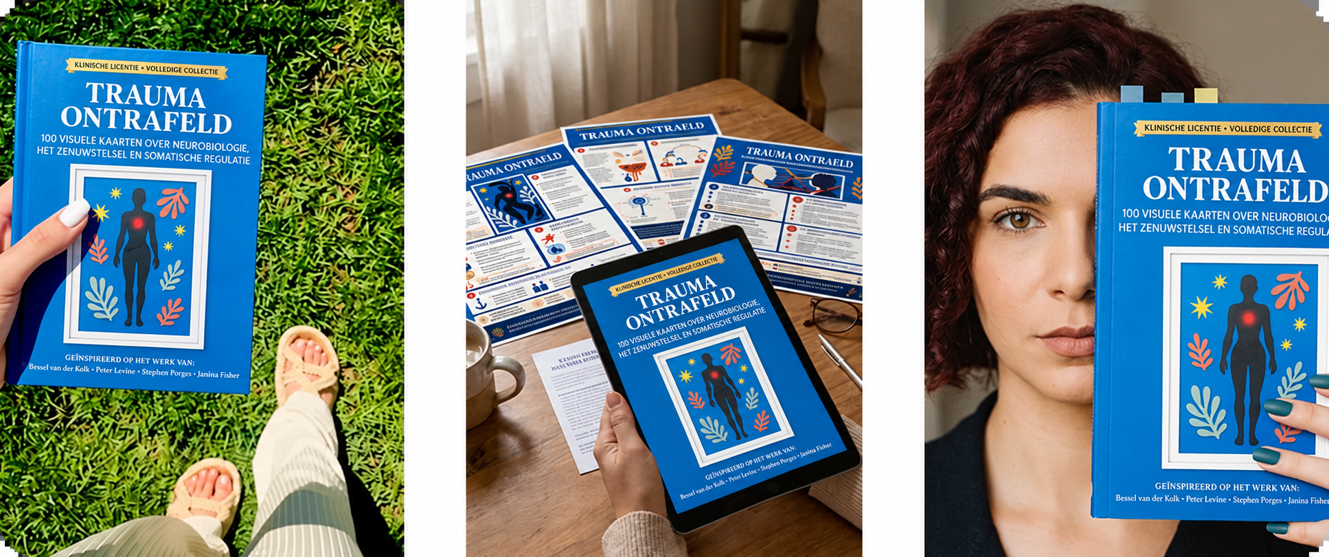Trauma Ontrafeld in boek- en tabletformaat